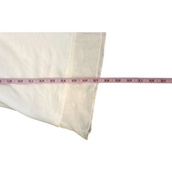 Style & Co. White Scoop Neck Blouse Womens Size M - Picture 7 of 8